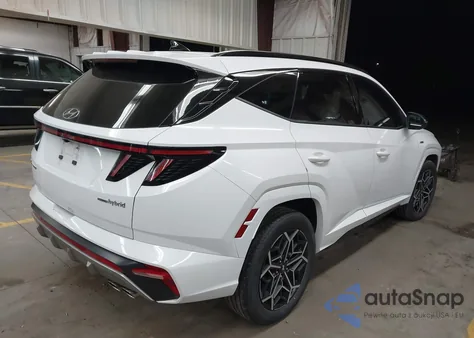 2024 Hyundai Tucson Hybrid N Line from USA, damaged, VIN KM8JFCD14RU159287